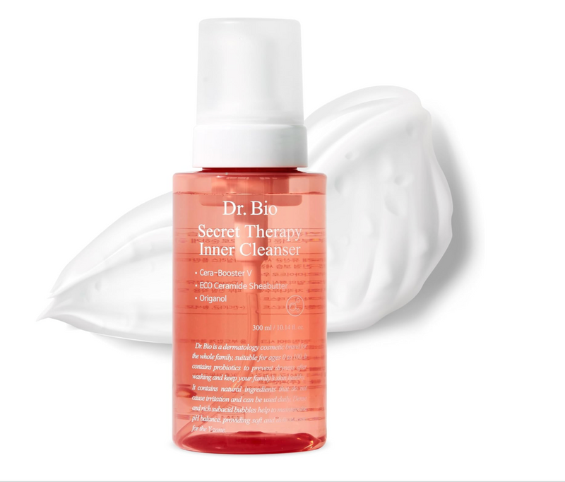 Dr.Bio Secret Therapy Korean Feminine Foaming Cleanser – pH-Balanced & Vegan (300ml)