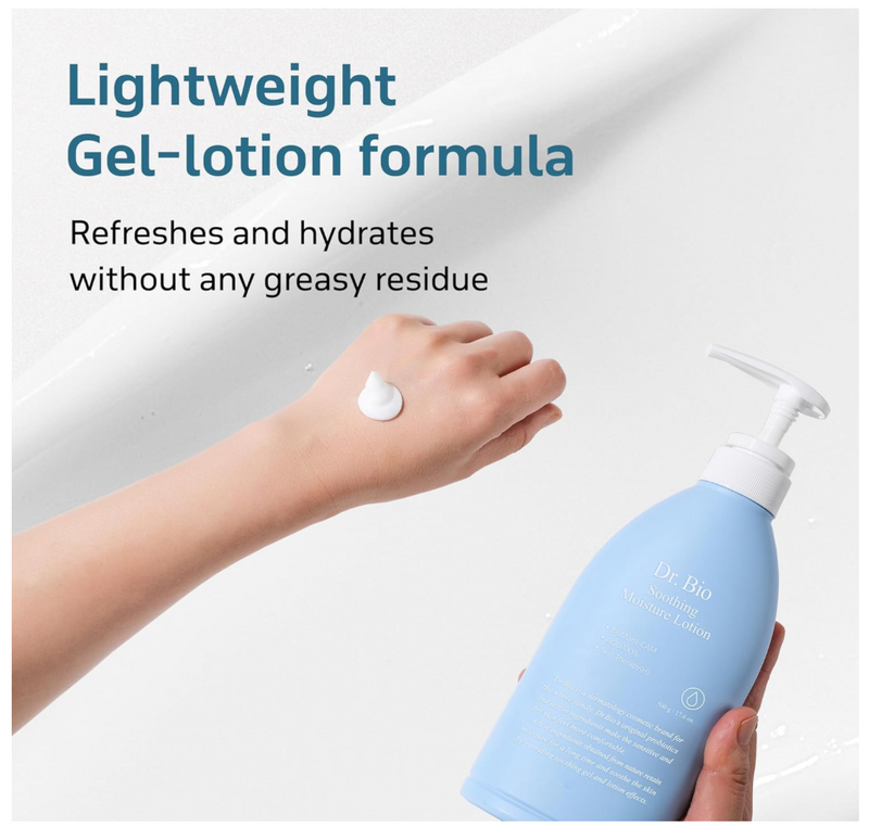 Dr.Bio Soothing Moisture Lotion – Family Safe Korean Moisturizer (500g)