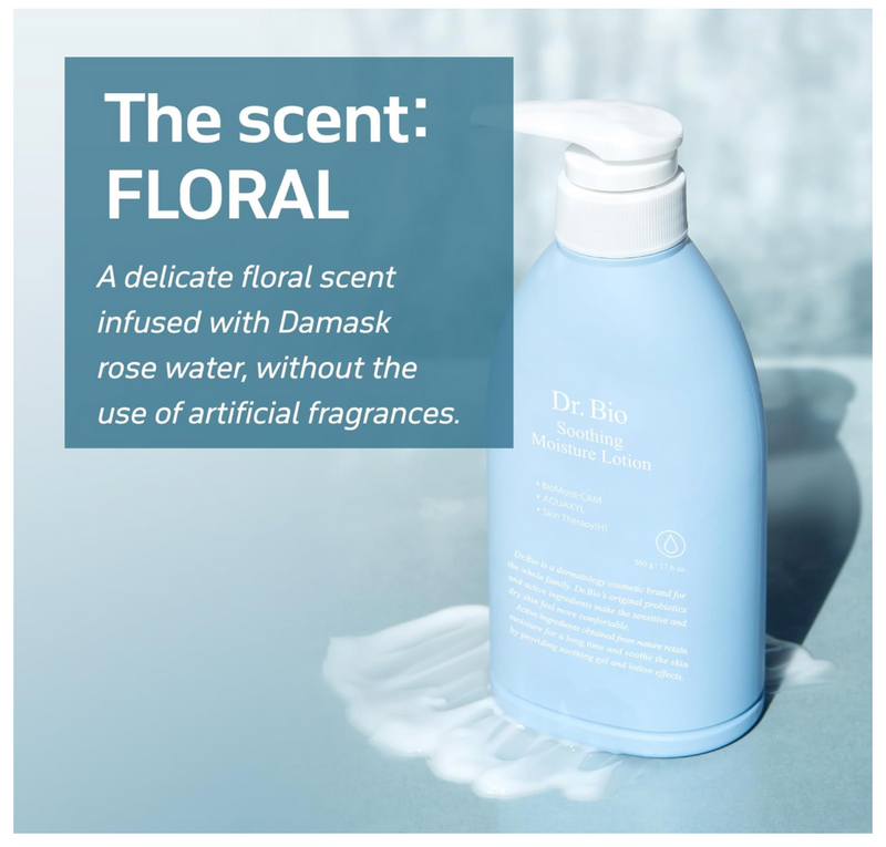 Dr.Bio Soothing Moisture Lotion – Family Safe Korean Moisturizer (500g)