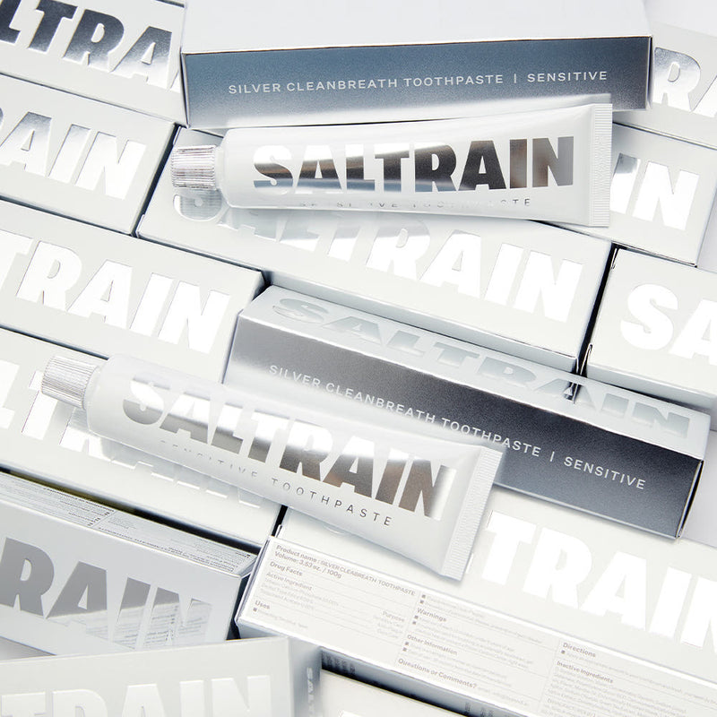 Saltrain Silver Clean Breath Toothpaste 100 Gram – Korean Gray Salt & Silver
