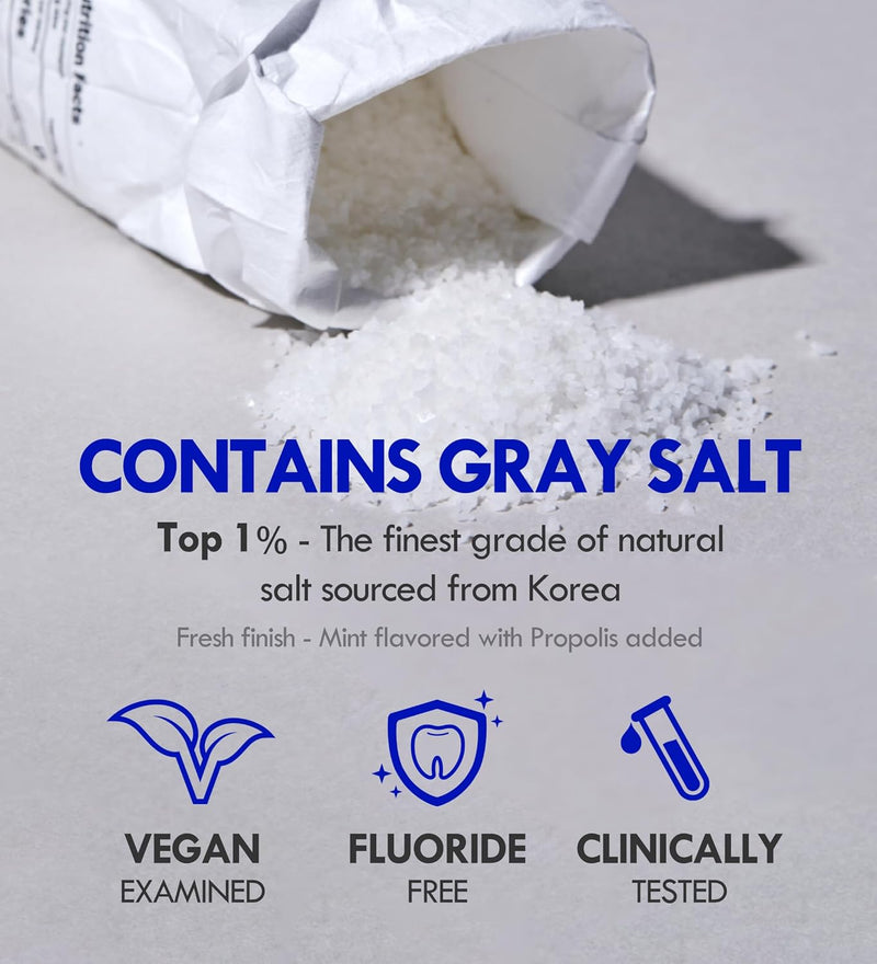 Saltrain Red Clean Breath Toothpaste 30 Gram – Korean Gray Salt & Gum Care