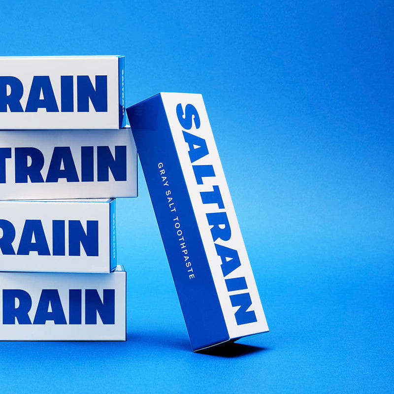 Saltrain Blue Clean Breath Toothpaste 100 Gram – Korean Gray Salt & Deep Cool Mint